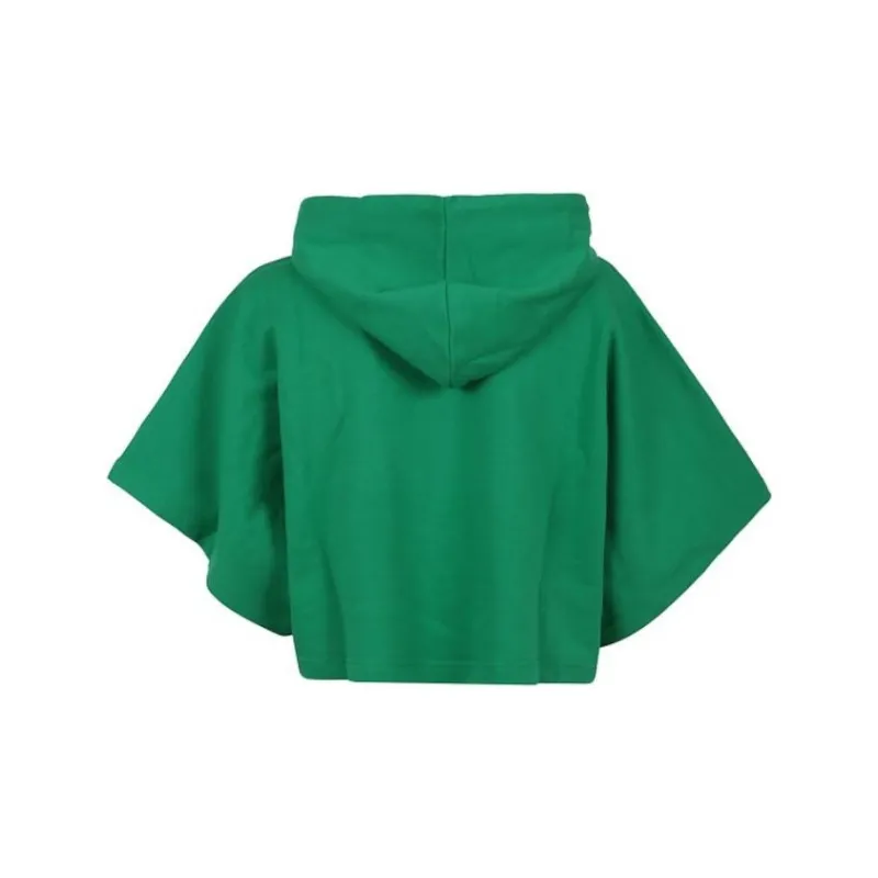 CHIARA FERRAGNI Eye like Motif Cropped Hoodie-1