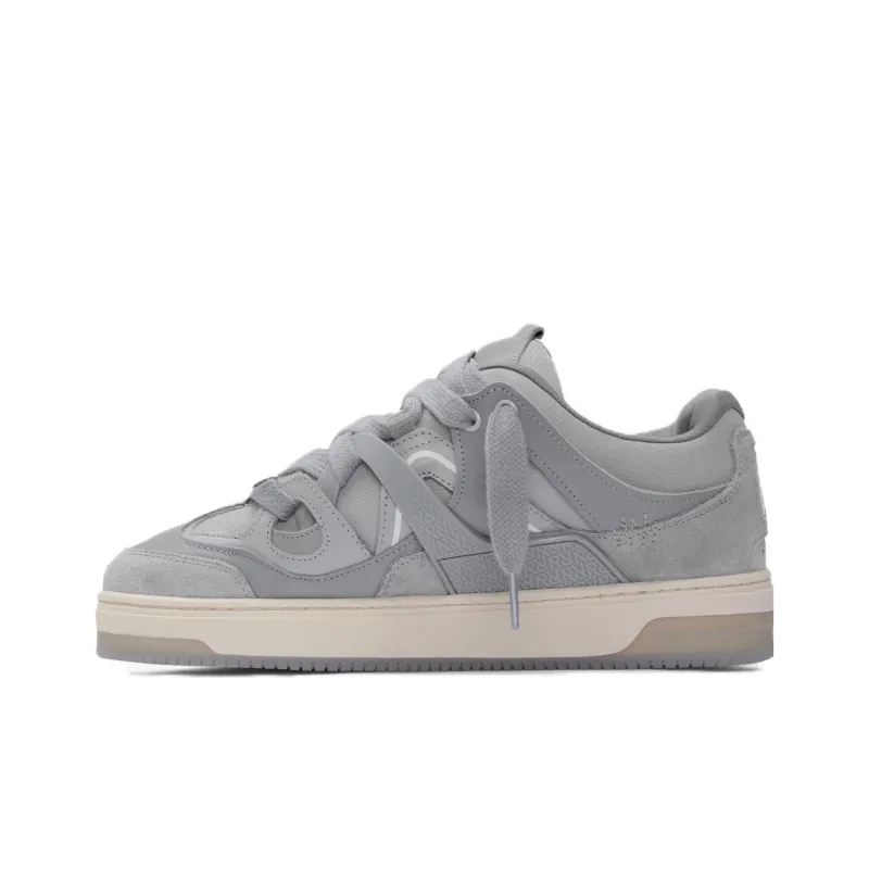 REPRESENT Bully Low Top Skateboard Shoes Men's Gray-0