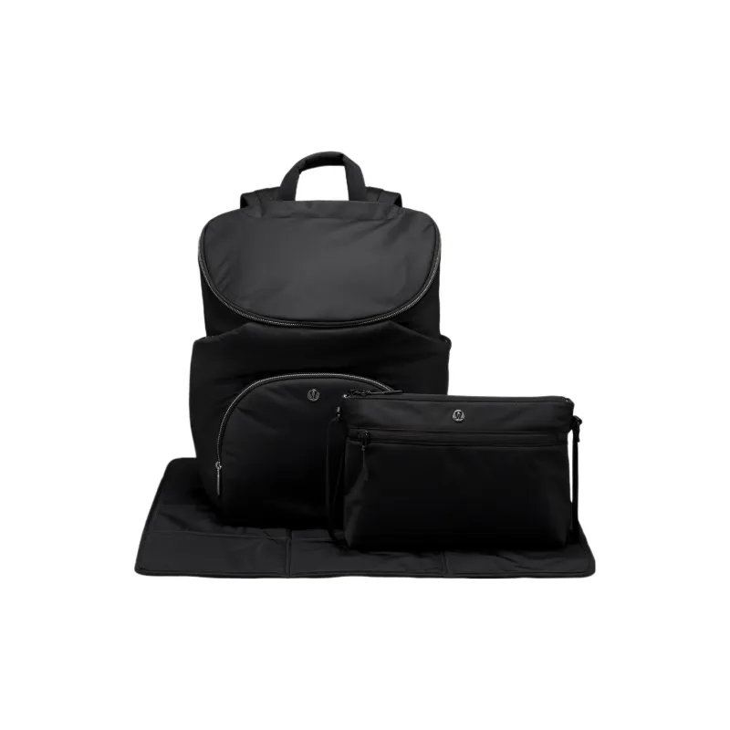 Lululemon Recycled Nylon Backpack Women's Black-1