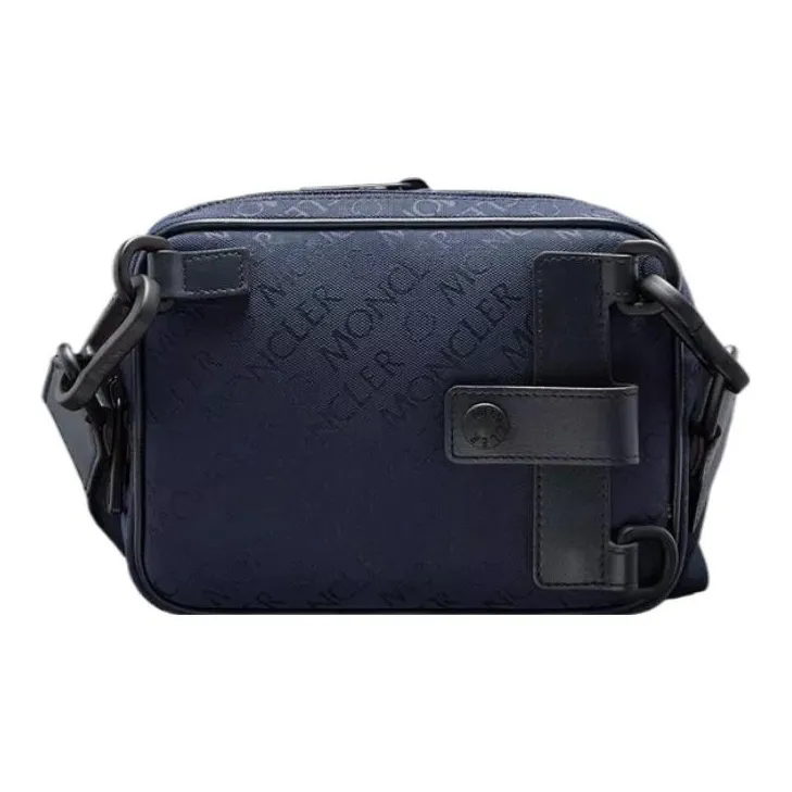 Moncler Polyester Crossbody Bag Regular Men's Electric Blue-3