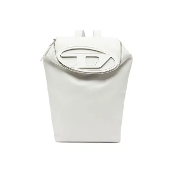 DIESEL Cow Leather Backpack Regular Women's White