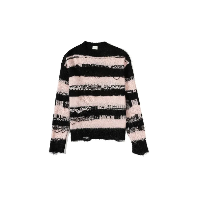 Charlie Luciano Sweater Unisex Pink Black-1