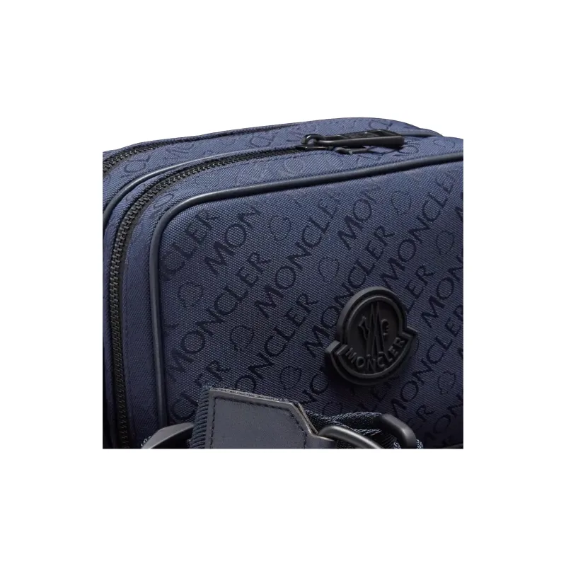 Moncler Polyester Crossbody Bag Regular Men's Electric Blue-5