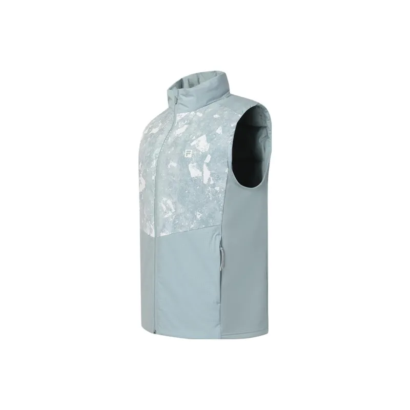 FILA Vests Men Blue Gray-2