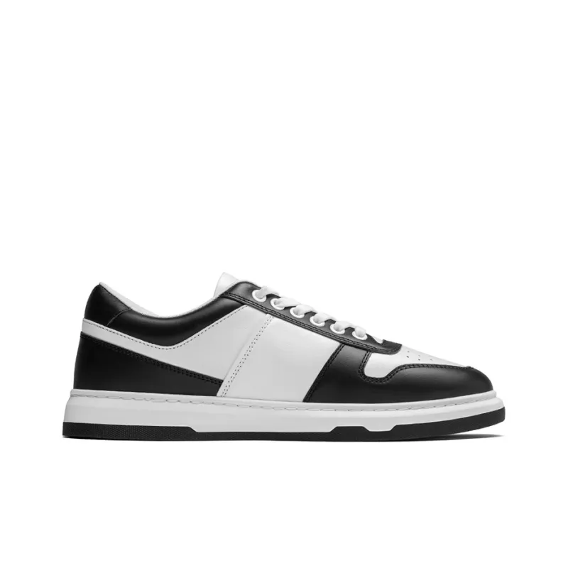 ROBERTA DI CAMERINO Low Top Skateboard Shoes Men's Black White-1