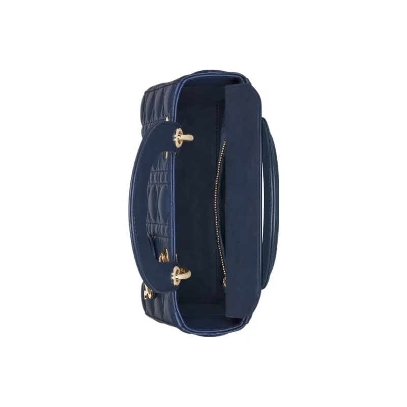 DIOR Lady DiorMy ABCDior Lambskin Shoulder Bag, Crossbody Bag, Handbag Trumpets Women's Deep Sea Blue-3