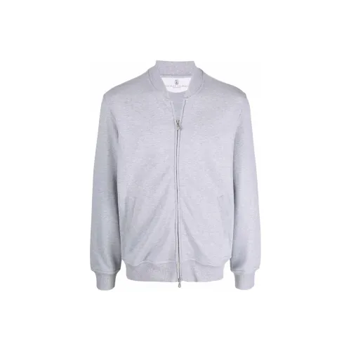 Brunello Cucinelli Jackets Men Gray