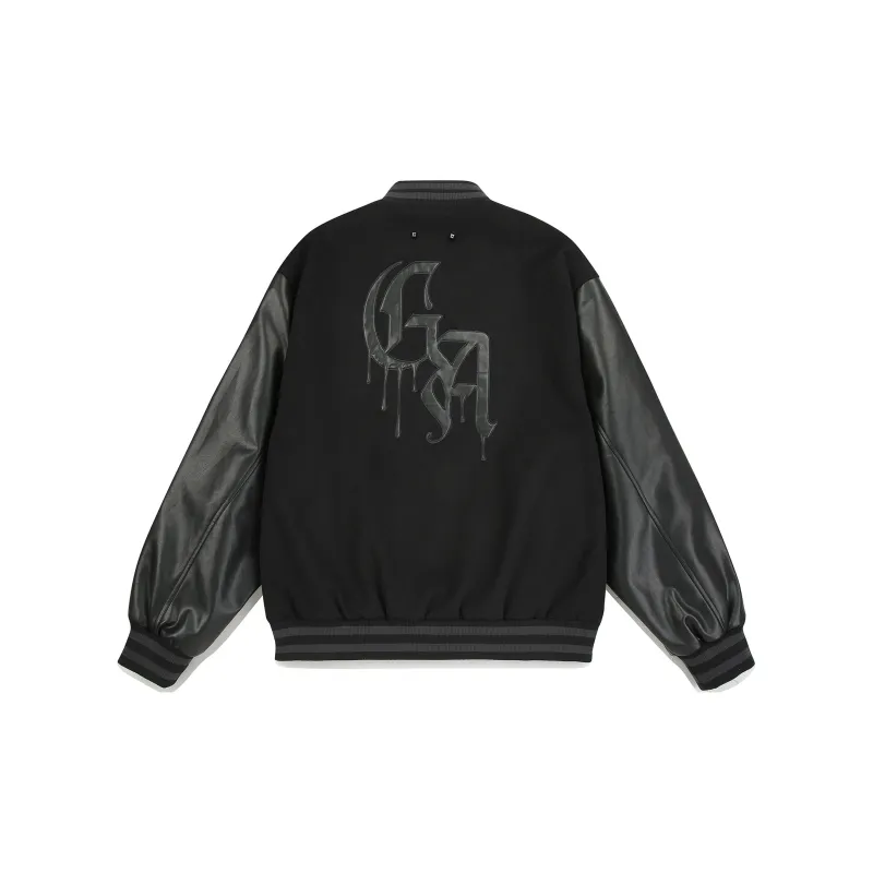 Guuka Baseball Jerseys Unisex Black-1