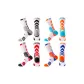 4-Pack Combination (Black White+Orange White+Red White+Blue White)