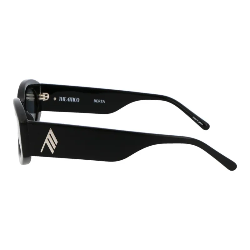 The Attico X Linda Farrow Oval Frame Sunglasses-2