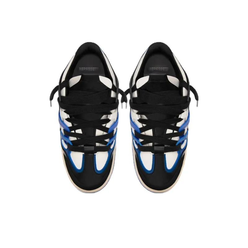 REPRESENT Bully Low-Top Skateboard Shoes Men's Blue-4