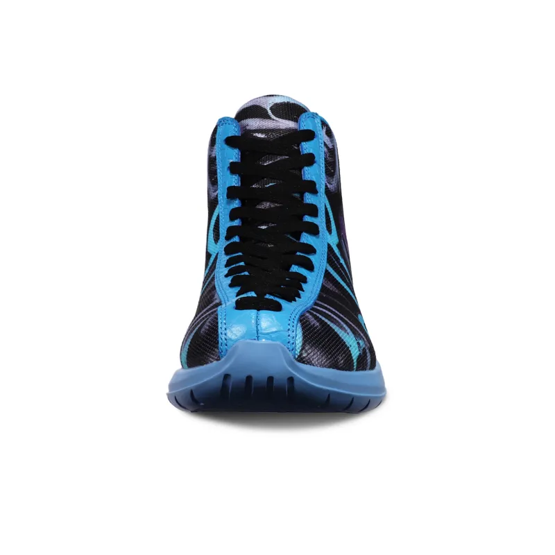 SOULSFENG Mid Top Basketball Shoes Unisex Sky Blue-2