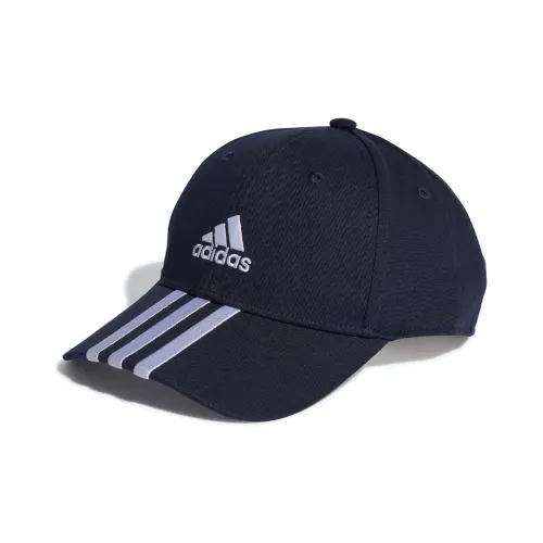 adidas 3-Stripes Cotton Twill Baseball Cap Men's Blue