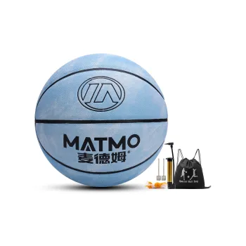 Medham PU Basketball Blue Size 6 Ball Training Women's