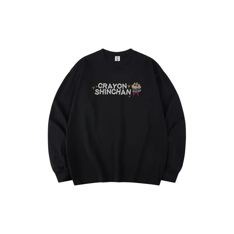 Crayon Shinchan Long Sleeved T Shirts Unisex-1
