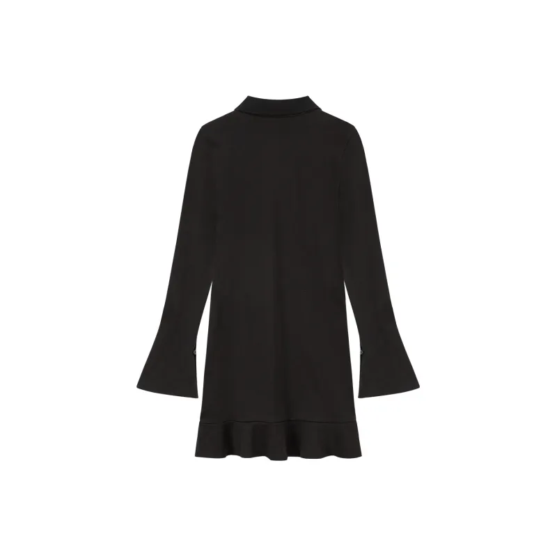 CHUU Long Sleeved Dresses Women's Black-1