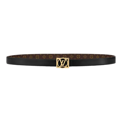 LOUIS VUITTON Leather Belts Women's