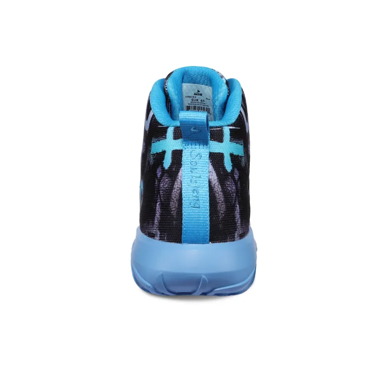 SOULSFENG Mid Top Basketball Shoes Unisex Sky Blue-5