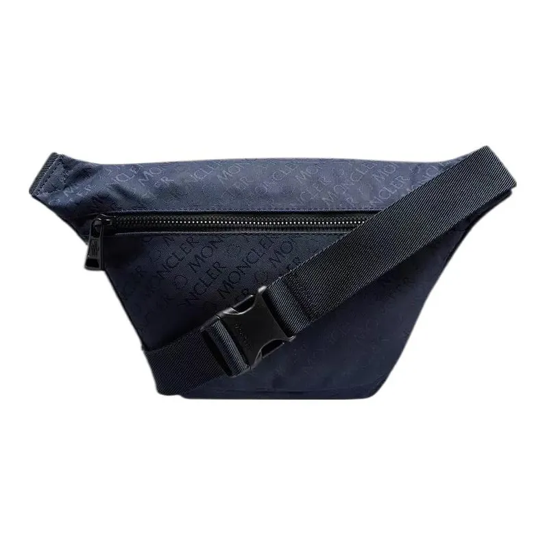 Moncler Polyester Crossbody Bag Sling Bag Fanny Pack Men's Electric Blue-1