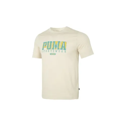 PUMA Sports Life Collection T-Shirts Men Khaki