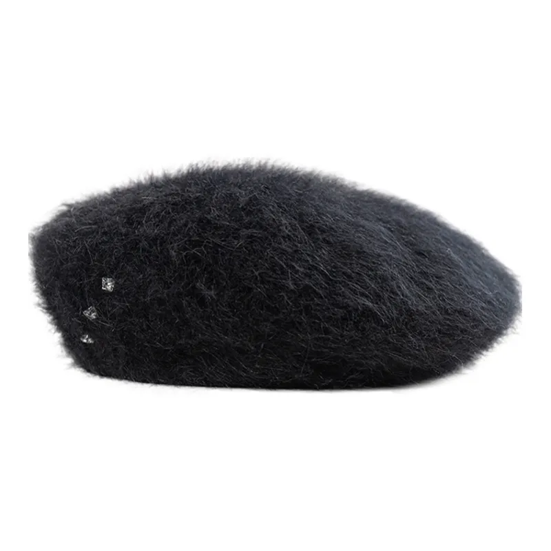SIGGI STUDIOS Wool Rabbit Fur Cotton Berets Unisex-0