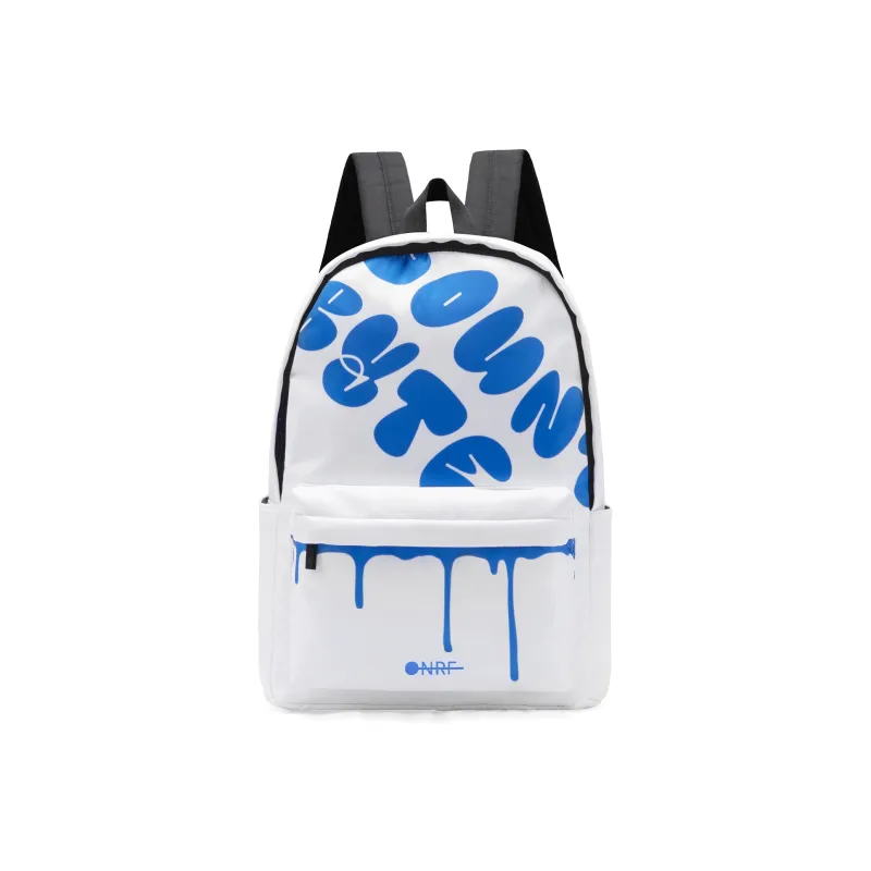 ONRF SOUNDBYTE Collaboration Polyester Backpack Tubas Unisex Blue White-0