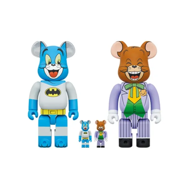 BE@RBRICK X Tom As Batman & Jerry As The Joker-0