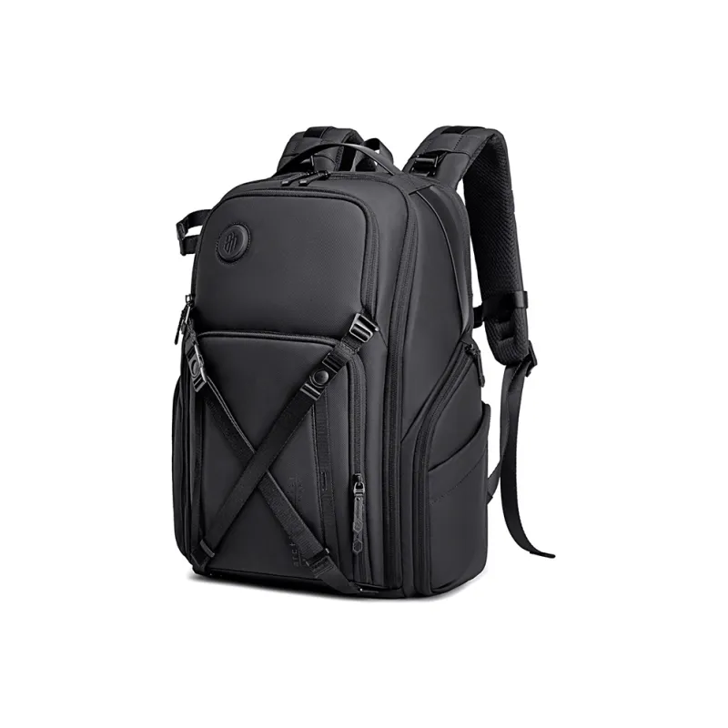 ARCTIC HUNTER Polyester Backpack Camera Bag Regular Unisex Black/Gray-1
