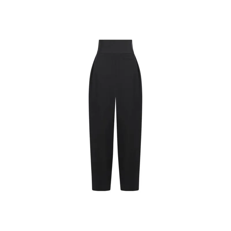 Alaïa High-waisted Tapered Trousers-1