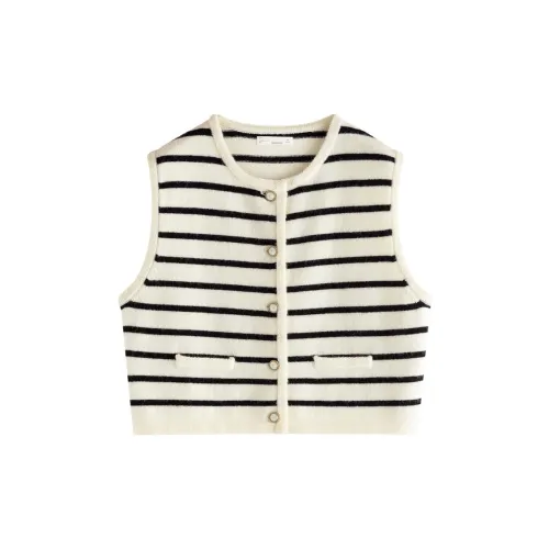 Inman Sweaters Women's Black/White Stripe