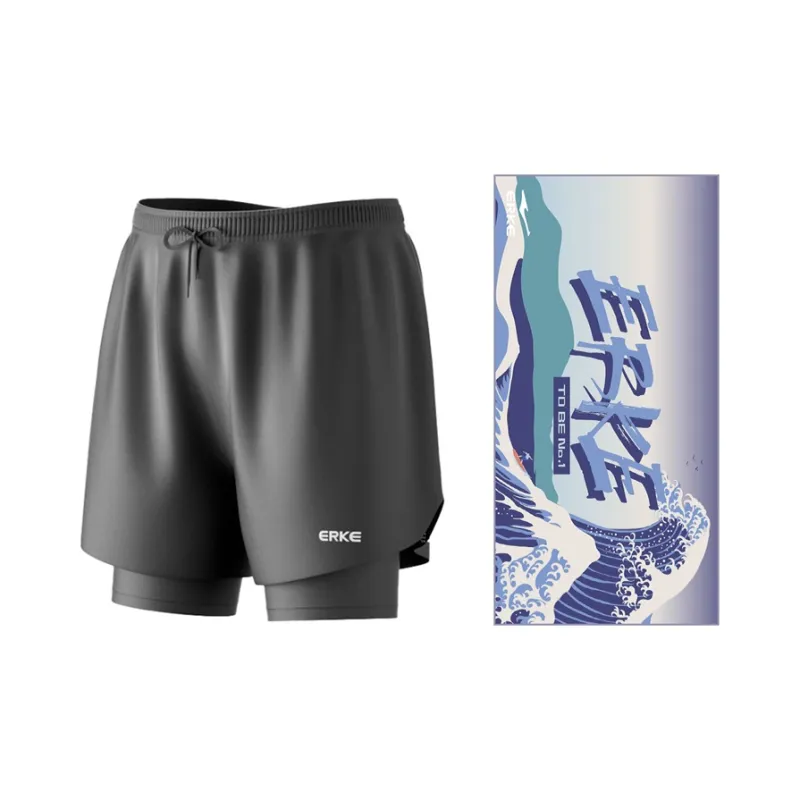Erke Sports Life Collection Swimming Sets Men's-4
