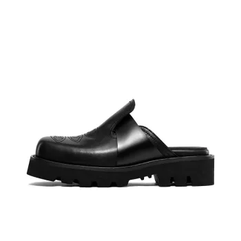 Kami Anger Wrap toe Slippers 4cm Unisex Black