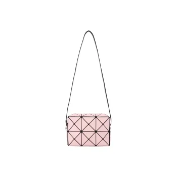 ISSEY MIYAKE Polyvinyl Chloride Resin Cupid Small Square Box Shoulder Bag Crossbody Bag Regular Women's Pink