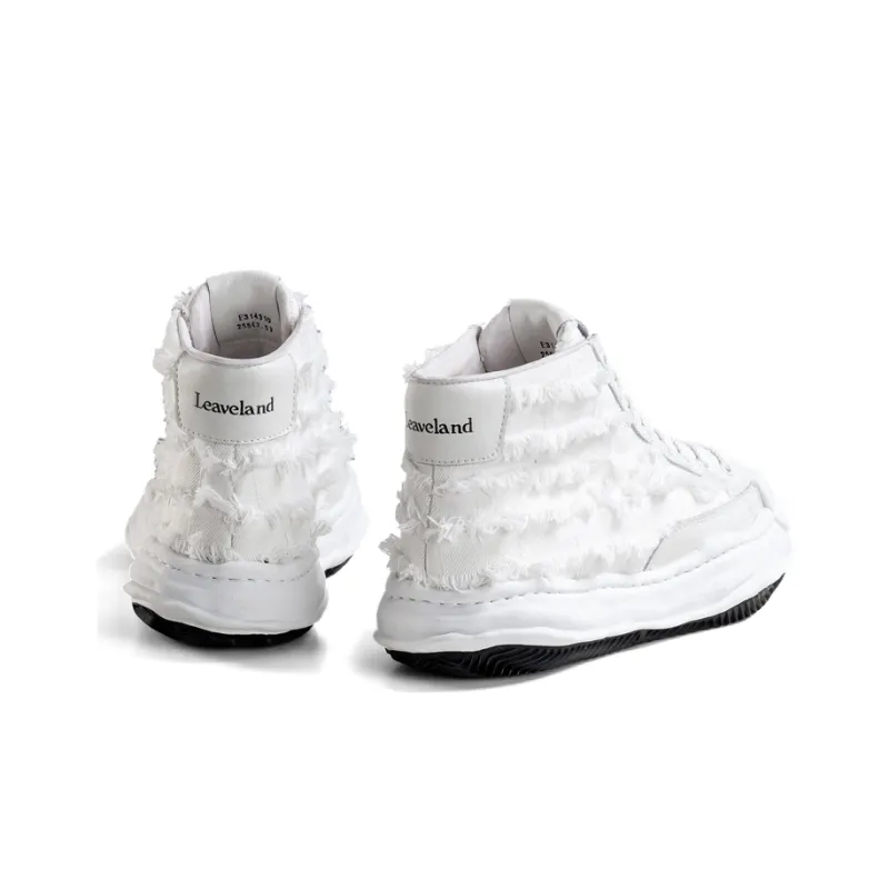 LEAVELAND Height Increasing Mid-Top Skateboard Shoes Unisex-6