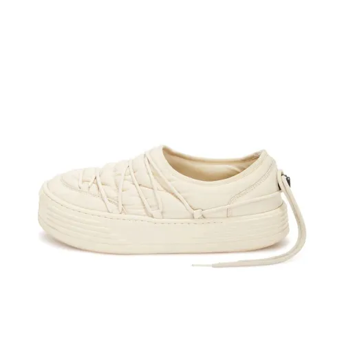 PALM ANGELS Snow Low-Top Skateboard Shoes Women's Beige