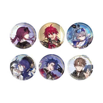 MIHOYO Honkai Star Rail, Character Illustration Collection Tinplate Badge, The Path Of The Void IP Merch