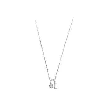 Swarovski Zodiac II Artificial Crystal Constellation Women's Necklace Women's Silver