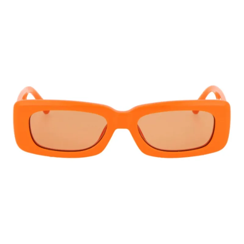 The Attico Rectangle Frame Mini Marfa Sunglasses-1