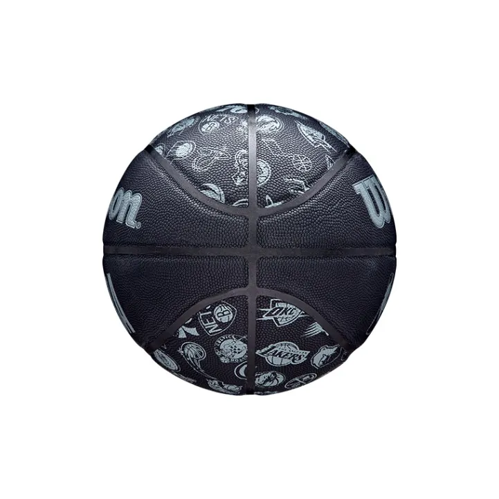 Wilson NBA Team Basketball Series PU Basketball Black Size 3 Ball Training Kids'-3
