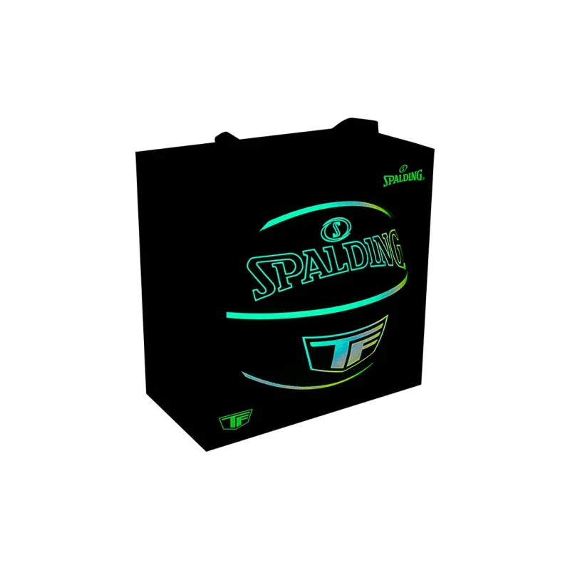SPALDING TF Collection 77 865Y PU Basketball Black Size 7 Glow In The Dark Unisex-1