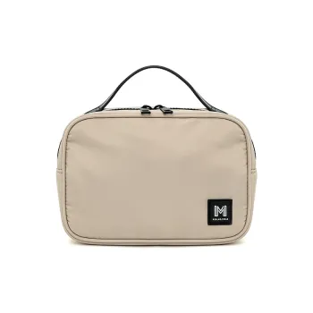 MYD Polyamide Handbag Makeup Bag Trumpets Women's Smoke Gray Khaki