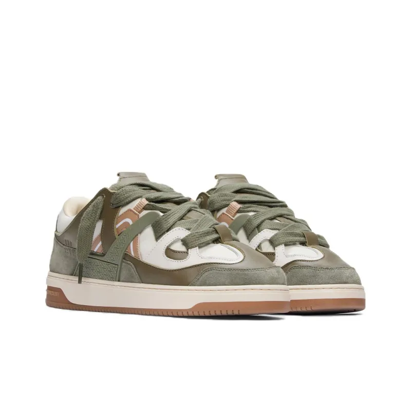 REPRESENT Bully Low-Top Skateboard Shoes Men's Khaki-2
