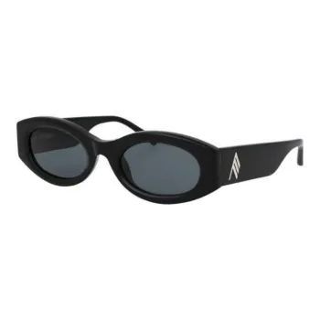 The Attico X Linda Farrow Oval Frame Sunglasses