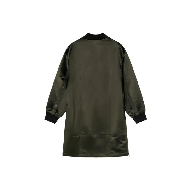 New Balance Puffer Jacket Women's Army Green-1