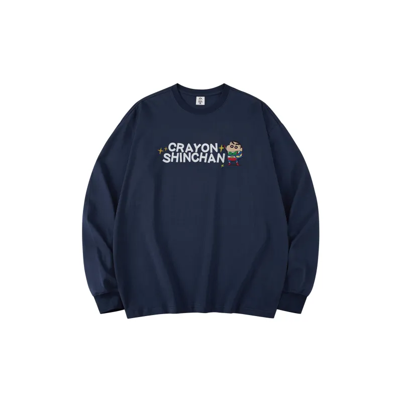 Crayon Shinchan Long Sleeved T Shirts Unisex-10