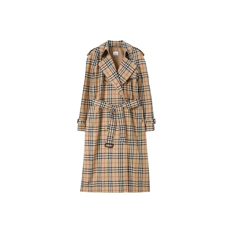 VIP【関税送料無料】希少 BURBERRY MULTICOLOR TRENCH COAT Burberry Trench Coats Women's Multicolor - POIZON