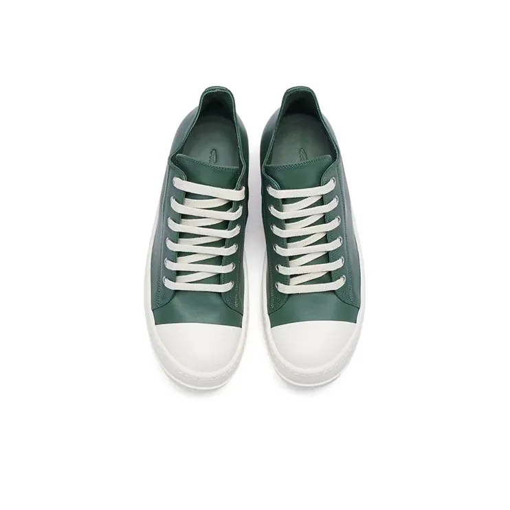 RICK OWENS Cortina Low Sneakers Teal Women's-3