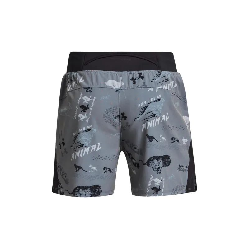 Under Armour Casual Shorts Men Gray-1