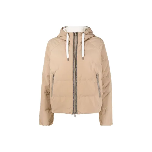 Brunello Cucinelli Monili-embellished Quilted Jacket