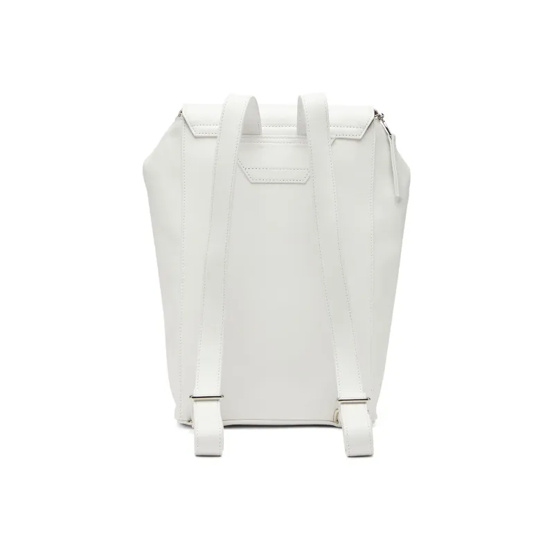 DIESEL Cow Leather Backpack Regular Women's White-3